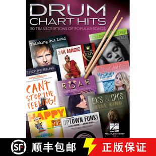 【3-4周达】Drum Chart Hits - 30 Transcriptions Of Popular Songs [9781495094699]