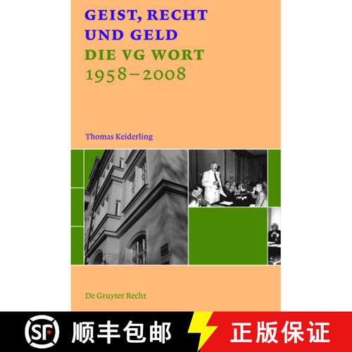 【3-4周达】精装 Geist, Recht und Geld = Intellect, Law and Money [9783899494501]