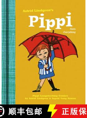 【3-4周达】Pippi Fixes Everything [9781770461314]