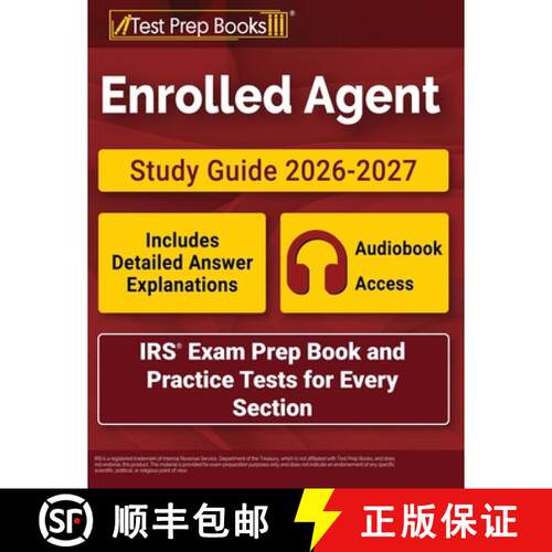 【3-4周达】Enrolled Agent Study Guide 2026-2027: IRS Exam Prep Book and Practice Tests for Every Sect... [9781637754658]