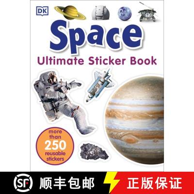 【3-4周达】Ultimate Sticker Book: Space: More Than 250 Reusable Stickers [9781465448811]