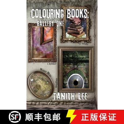 【3-4周达】Colouring Books Gallery One: Greyglass, L'Amber, To Indigo, Winter White [9781912815098]