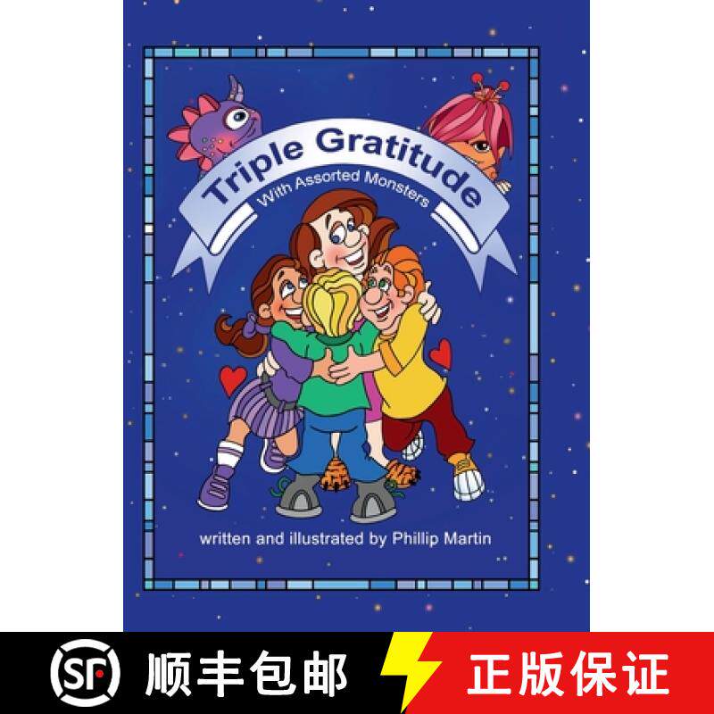 【3-4周达】Triple Gratitude with Assorted Monsters [9781365566516]