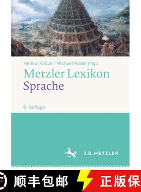【3-4周达】Metzler Lexikon Sprache [9783476059840]