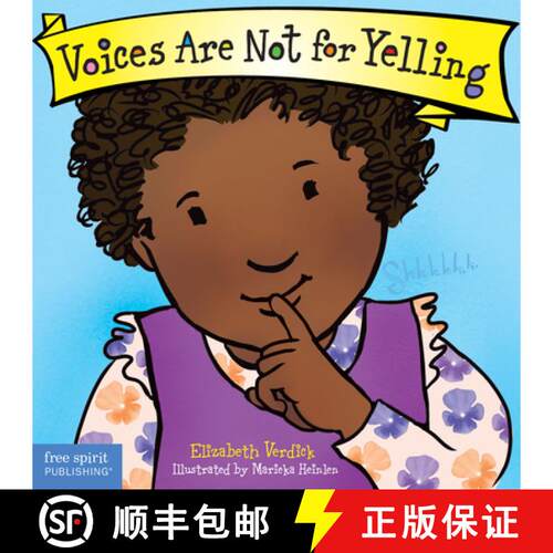 【3-4周达】Voices Are Not for Yelling Board Book [9781575425009]