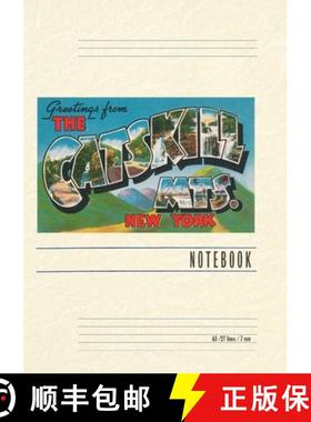 预订 Vintage Lined Notebook Greetings from the Catskill Mountains, New York [9798385438532]