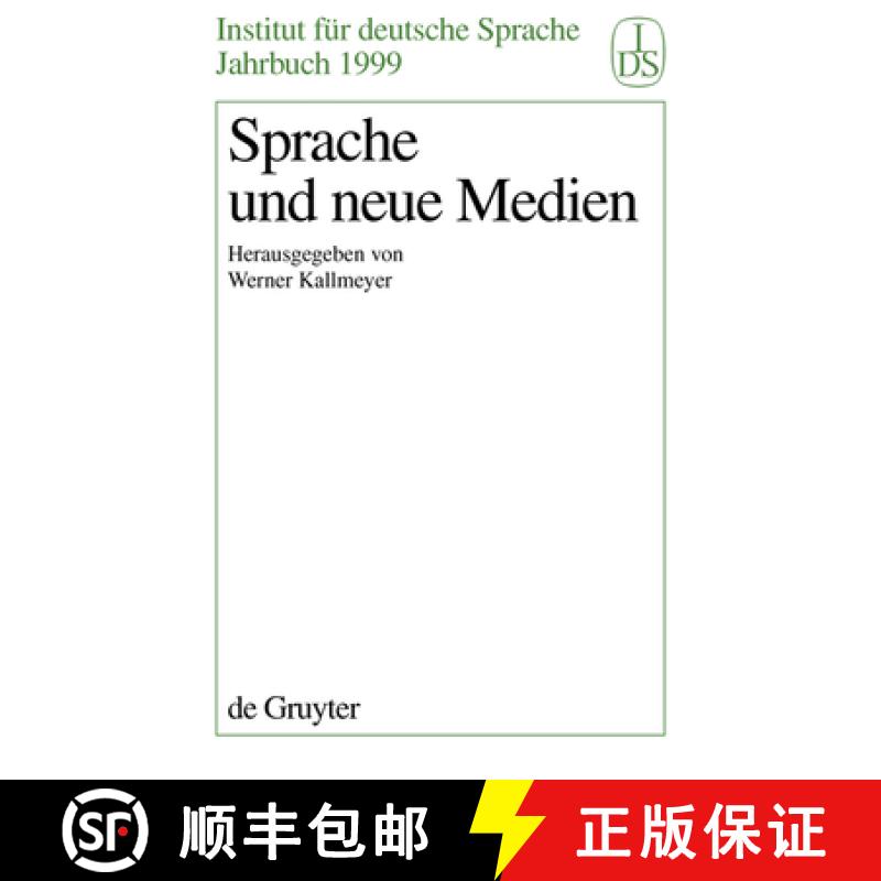 【2-3周达】Sprache Und Neue Medien [9783110168617]