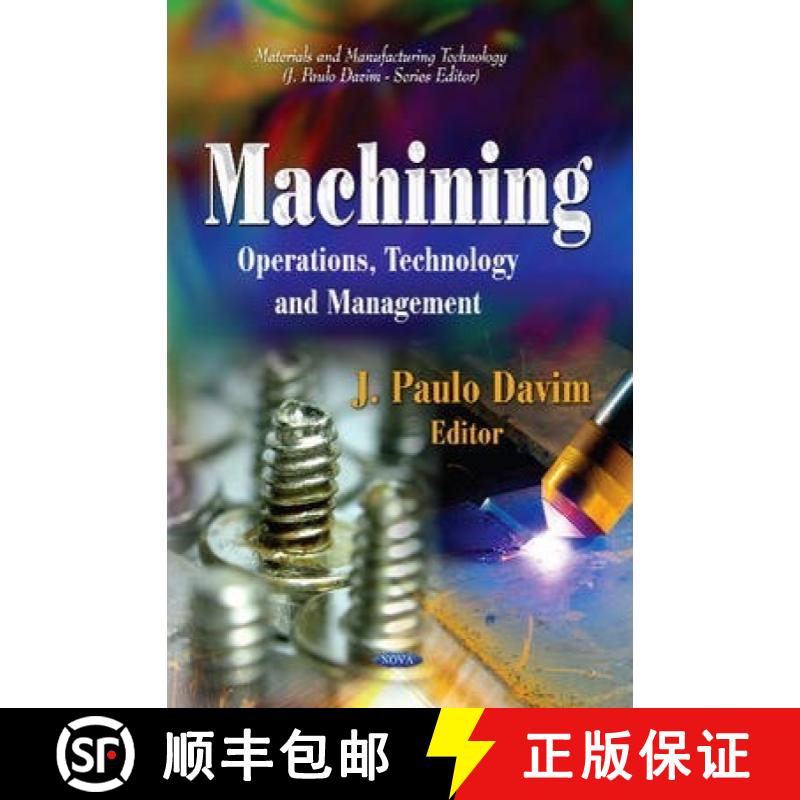 【3-4周达】Machining: Operations, Technology and Management [9781621005797]