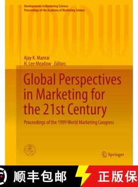 【3-4周达】Global Perspectives in Marketing for the 21st Century: Proceedings of the 1999 World Marke... [9783319173559]