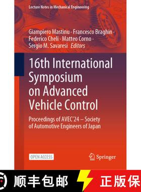 【3-4周达】16th International Symposium on Advanced Vehicle Control : Proceedings of AVEC'24 - Societ... [9783031703911]