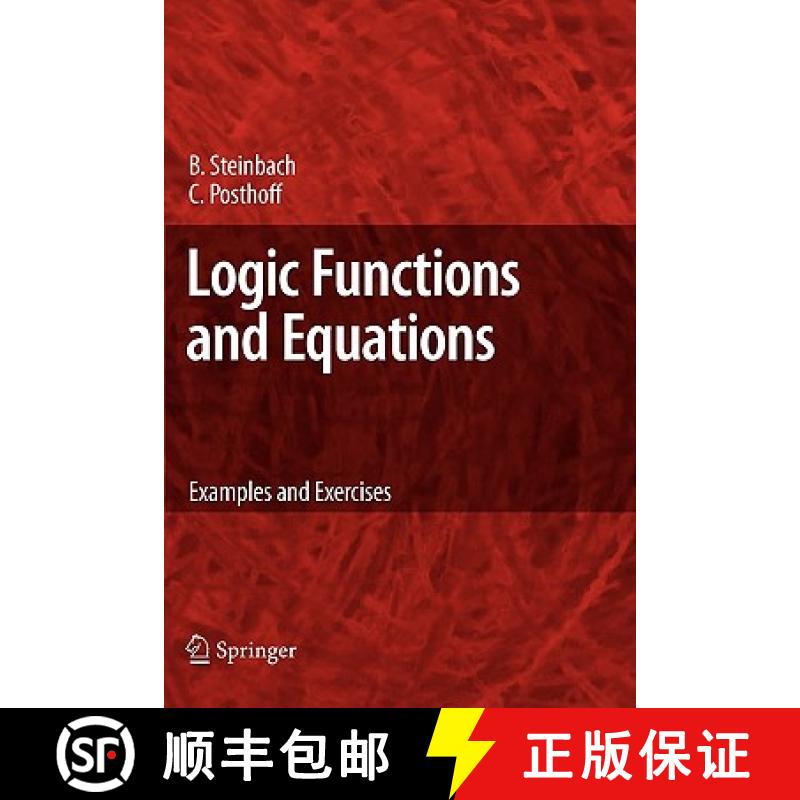 【3-4周达】Logic Functions and Equations : Examples and Exercises [9789048181650]