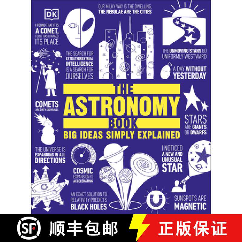 【3-4周达】The Astronomy Book: Big Ideas Simply Explained [9781465464187]