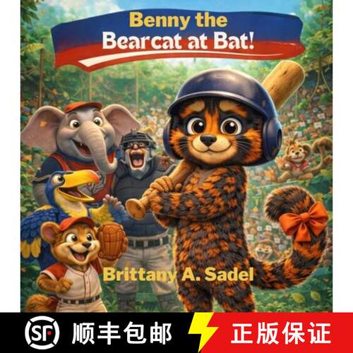 【3-4周达】Benny The Bearcat at Bat [9798295653575]