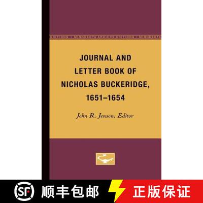 【3-4周达】Journal and Letter Book of Nicholas Buckeridge, 1651–1654 [9780816672509]