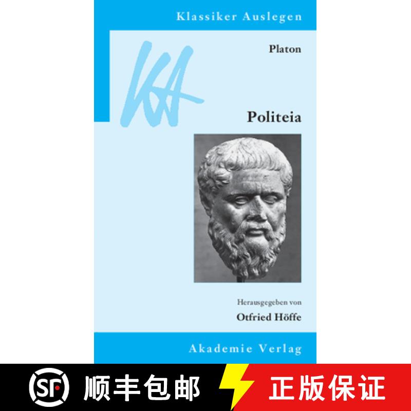 【3-4周达】Platon: Politeia [9783050049786]
