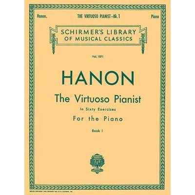 【4周达】Virtuoso Pianist in 60 Exercises - Book 1: Schirmer Library of Classics Volume 1071 Piano Te... [9780793551217]