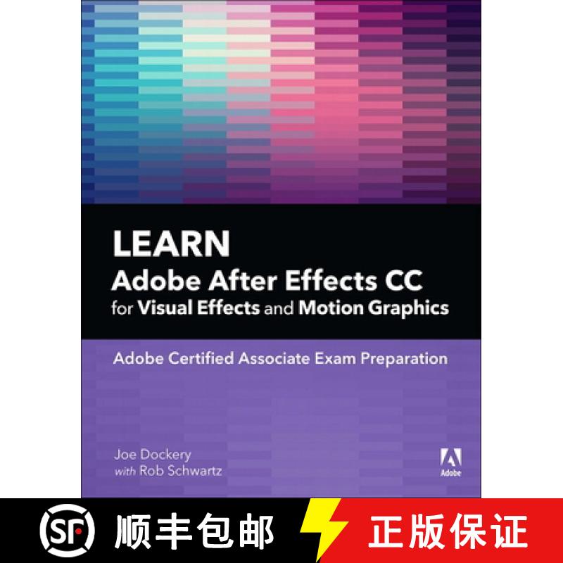 【3-4周达】Learn Adobe After Effects CC for Visual Effects and Motion Graphics, 1/e [9780135426036]