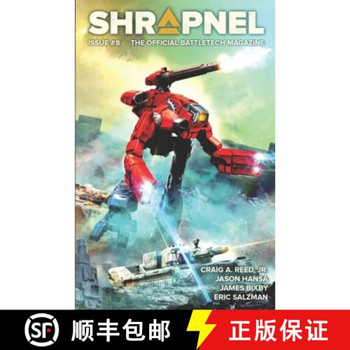 【3-4周达】BattleTech: Shrapnel, Issue #8 (The Official BattleTech Magazine) [9781638610625]