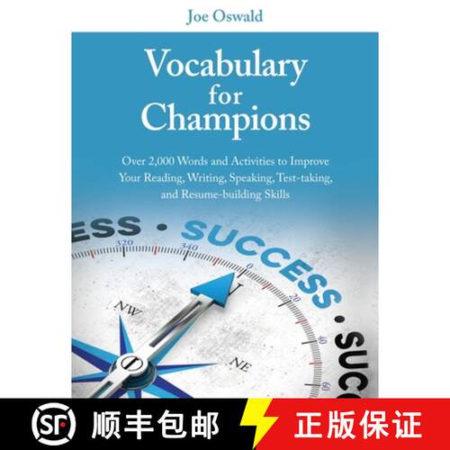 【3-4周达】Vocabulary for Champions: Over 2,000 Words and Activities to Improve Your Reading, Writing... [9780970973436]