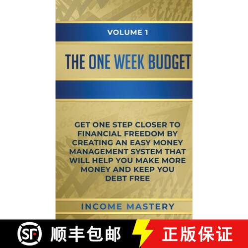 【3-4周达】One-Week Budget: Get One Step Closer to Financial Freedom by Creating an Easy Money Manage... [9781647772888]
