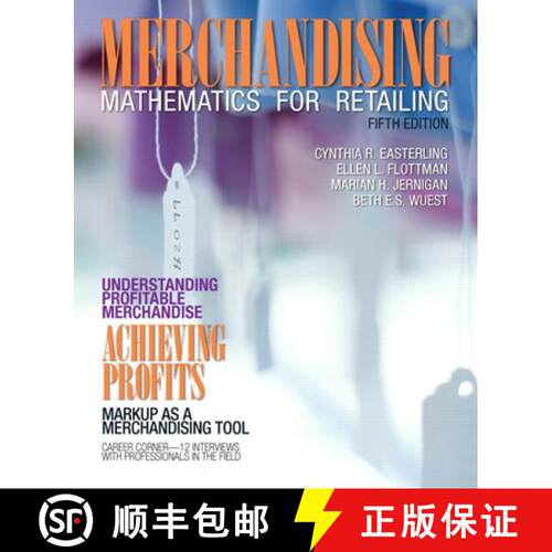 【3-4周达】Merchandising Mathematics for Retailing [9780132724166]