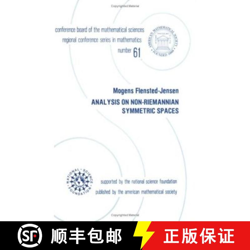 【3-4周达】Analysis on Non-Riemannian Symmetric Spaces [9780821807118]