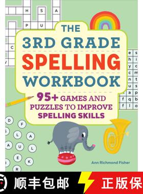 【3-4周达】The 3rd Grade Spelling Workbook: 95+ Games and Puzzles to Improve Spelling Skills [9781638787358]