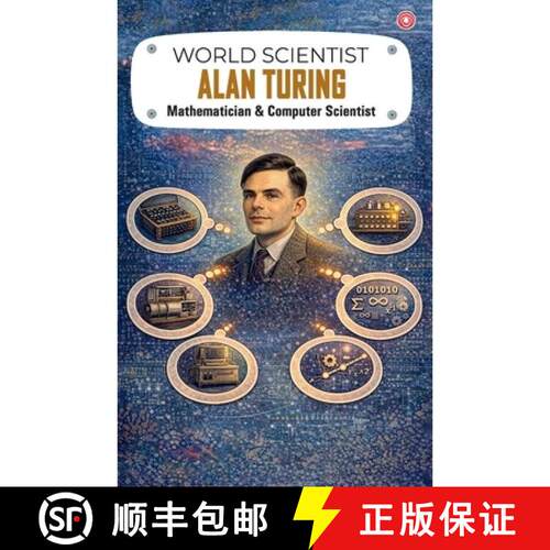 【3-4周达】World Scientist : Alan Turing [9789363213203]