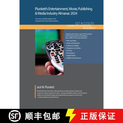 【3-4周达】Plunkett's Entertainment, Movie, Publishing & Media Industry Almanac 2024: Entertainment, ... [9781647880248]