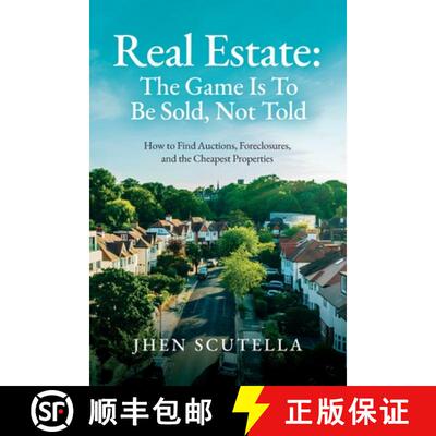 【3-4周达】Real Estate: How to Find Auctions, Foreclosures, and the Cheapest Properties [9798822944954]