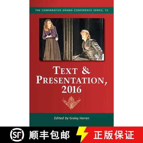 【3-4周达】Text & Presentation, 2016 [9781476663357]