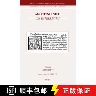 预订 Agostino Nifo de Intellectu [9789004196087]