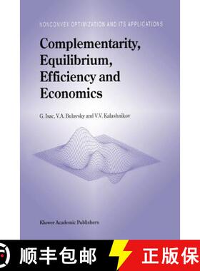【3-4周达】Complementarity, Equilibrium, Efficiency and Economics [9781441952233]