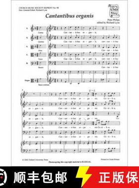 【3-4周达】Cantantibus organis: Vocal score [9780193953772]