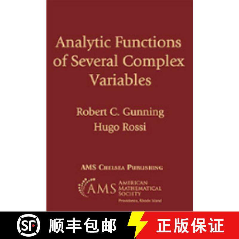 【3-4周达】多复变解析函数 Analytic Functions of Several Complex Variables [9781470470661]