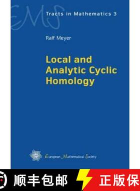 预订 Local and Analytic Cyclic Homology [9783037190395]