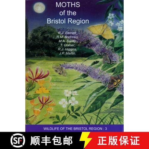 【3-4周达】精装 Moths of the Bristol Region [9780954523510]