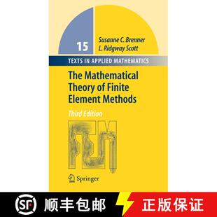 现货 有限元方法的数学理论 The Mathematical Theory of Finite Element Methods [9781441926111]