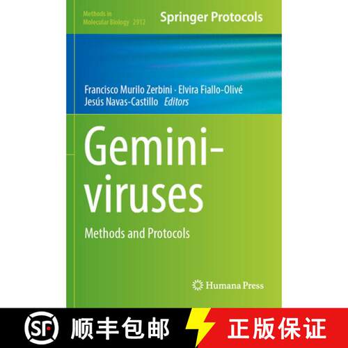 【3-4周达】Geminiviruses: Methods and Protocols [9781071644560]