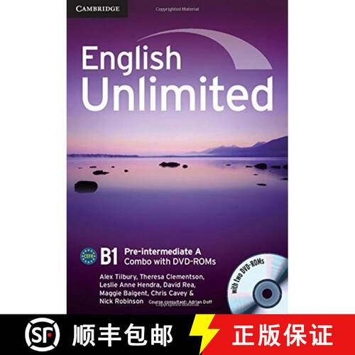 English Unlimited Pre-Intermediate a Combo with DVD-ROMs (2) [With DVD ROM] [9781107621510]