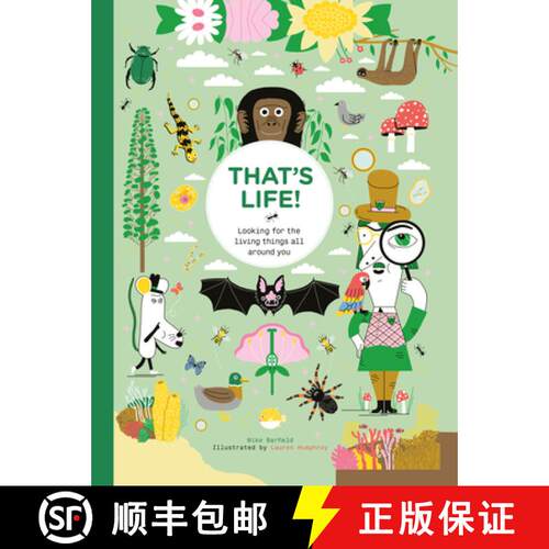 【3-4周达】精装 That's Life!: Looking for the Living Things All Around You [9781786279071]