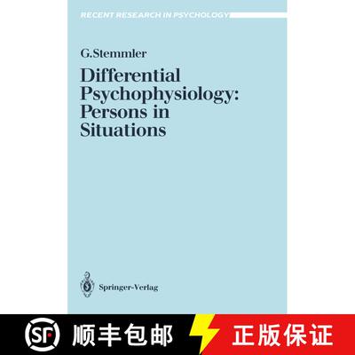 【3-4周达】Differential Psychophysiology: Persons in Situations [9783540548003]