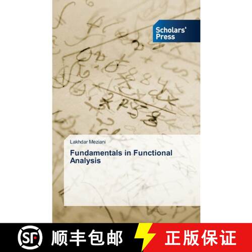预订 Fundamentals in Functional Analysis [9786202316712]