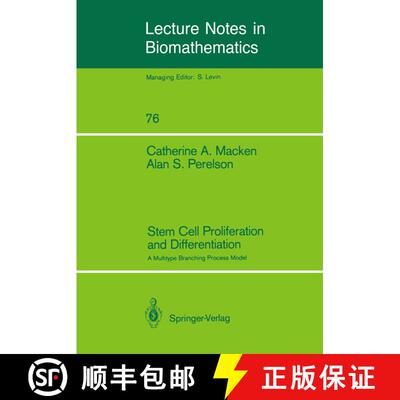 【3-4周达】Stem Cell Proliferation and Differentiation : A Multitype Branching Process Model [9783540501831]