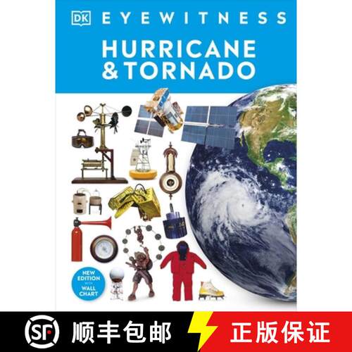 【3-4周达】精装 Hurricane and Tornado [9780241381489]