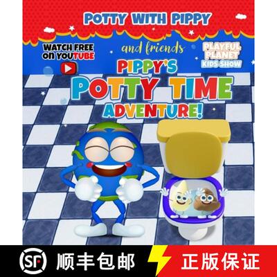 【3-4周达】精装 Pippy's Potty Time Adventure! [9798900120706]