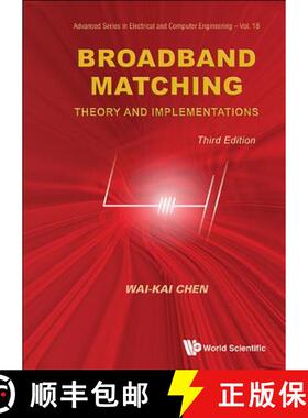 【3-4周达】Broadband Matching: Theory and Implementations (Third Edition) [9789814619066]