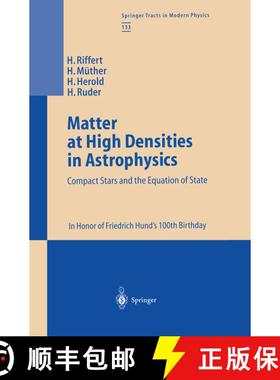 【3-4周达】Matter at High Densities in Astrophysics : Compact Stars and the Equation of State (Softco... [9783662140901]
