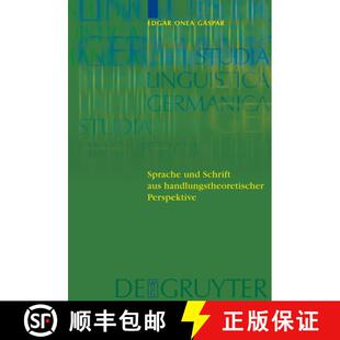 【3-4周达】精装 Sprache und Schrift aus handlungstheoretischer Perspektive = Sprache Und Schrift Aus ... [9783110189582]