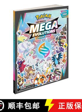 【3-4周达】Pokémon The Official Mega Evolutions Sticker Book [9781604382631]